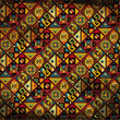 American culture pattern. Vector illustration
