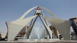 Tower Clock Roundabout in Dubai, United Arab Emirates Tower Clock Roundabout in Dubai, United Arab Emirates