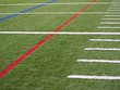 Yard Lines on American Football Field