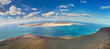 View of La Graciosa Island, Canary Islands (Spain)
