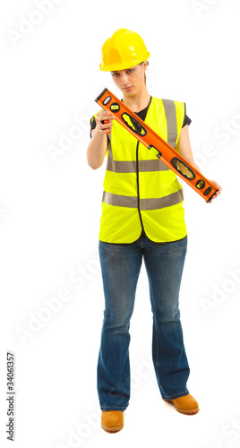 Photo: Woman Construction Woman Construction