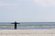 Frau am Meer