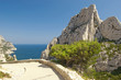 Wanderweg in den französischen Calanques Wanderweg in den französischen Calanques