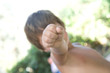 Foto: pugno di bambino pugno di bambino