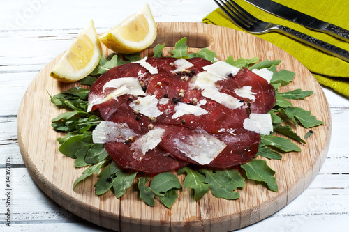Photo: Italian bresaola Italian bresaola