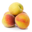 Peach isolated