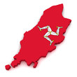 3D Map of Isle of Man
