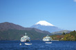 富士山と芦ノ湖遊覧船