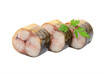 Smoked mackerel sliced