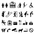 Public Sign Shopping Center Building Icon Symbol