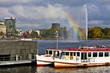 Alsterbarkassen Fontaene Regenbogen 1