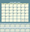 Calendar 2012