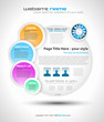 Bubble Style Website - Elegant Design