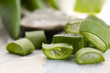 aloe vera juice with fresh leaves aloe vera juice with fresh leaves