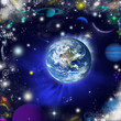 Photo: la terra nell'universo la terra nell'universo