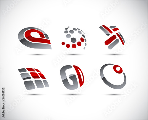 Vector: Company signs. Company signs.