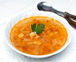 Russian soup with cabbage - Shchi