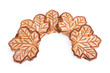 Cookies isolated on the white background Cookies isolated on the white background