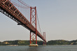 Salazar bridge or 25th of April Bridge in Lisbon (Portugal) Salazar bridge or 25th of April Bridge in Lisbon (Portugal)
