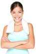 Fitness woman portrait