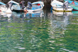 reflets dans port de pêche de Sainte Rose, île de la Réunion reflets dans port de pêche de Sainte Rose, île de la Réunion