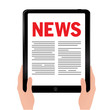Reading News on Ipad