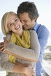 Close-up of a couple enjoying