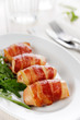Photo: Chicken with grilled bacon Chicken with grilled bacon