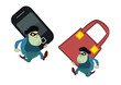 voleur de téléphone