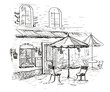 Street cafe