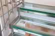 Moderne Glastreppe