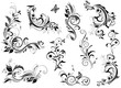 Vintage floral design