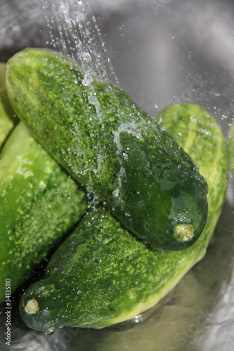 Photo: Saftige, frische Gurken Saftige, frische Gurken