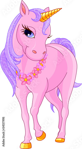  Beautiful Pink Unicorn