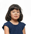 Cute Little Girl with Glasses