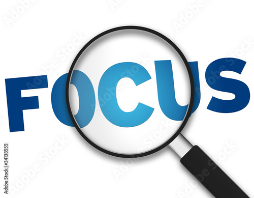 Illustration: Magnifying Glass - Focus Magnifying Glass - Focus
