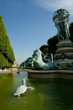 Parisian Fountain near Luxembourg Garden
