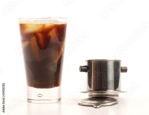 Photo: Vietnamese iced coffee Vietnamese iced coffee