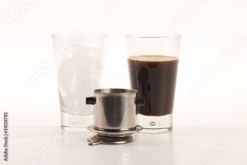 Photo: Vietnamese iced coffee Vietnamese iced coffee