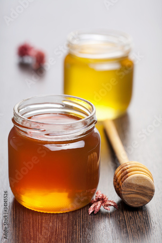 Photo: honey in jar honey in jar