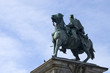 Vittorio Emanuele statue in Milan