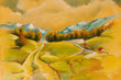 Landscapes on oil canvas Landscapes on oil canvas