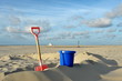 Am Badestrand der Nordseeinsel Juist