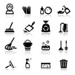 Icons set Cleaning