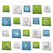 Business and Office tools icons - vector icon set 2 Business and Office tools icons - vector icon set 2