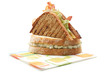 Two sandwiches