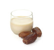 dates with milk