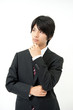 Photo: young bisinessman thinking young bisinessman thinking
