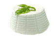 ricotta fresca su sfondo bianco ricotta fresca su sfondo bianco