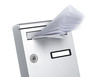 mailbox isolated on white background